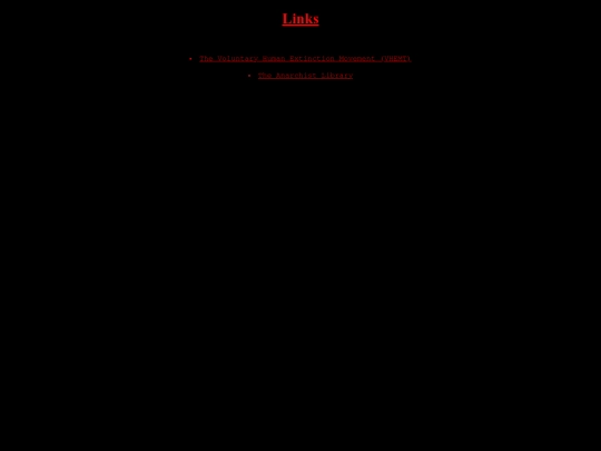links screenshot