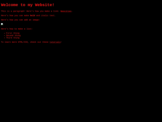 writingdirectory screenshot