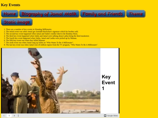KeyEvents screenshot