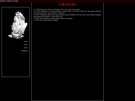 changelog screenshot