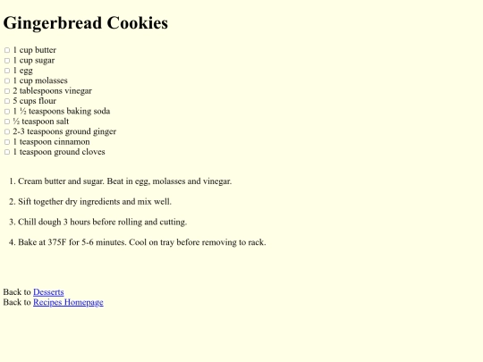 recipes/desserts/gingerbreadcookies screenshot