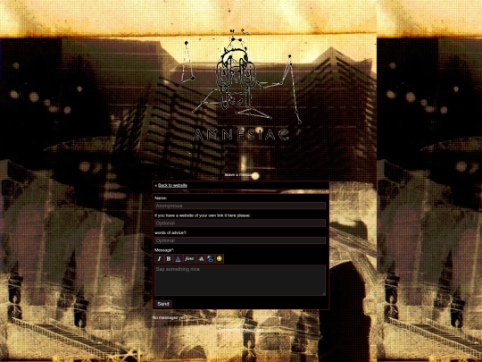 guestbook screenshot