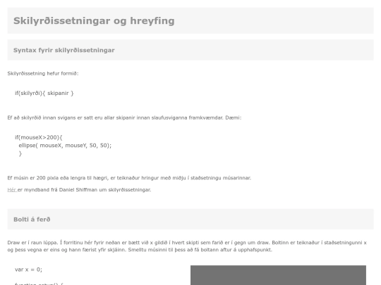 hreyfing screenshot