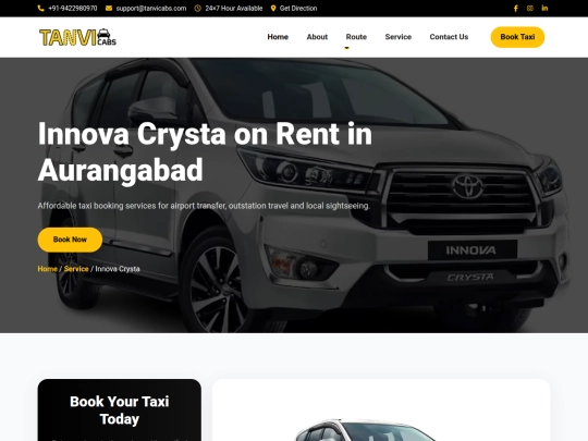fleet/innova-crysta-on-rent-in-mumbai screenshot