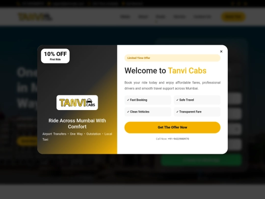 service/one-way-taxi-service-mumbai screenshot
