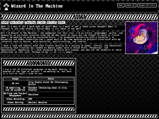 AboutMe screenshot