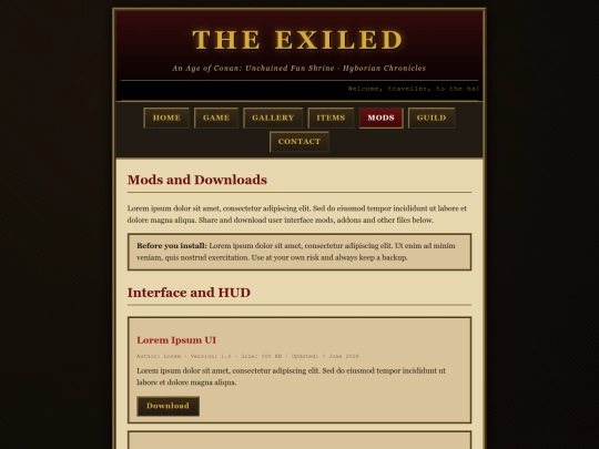 mods screenshot