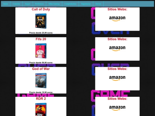 Juegos screenshot