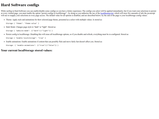 pages/config screenshot