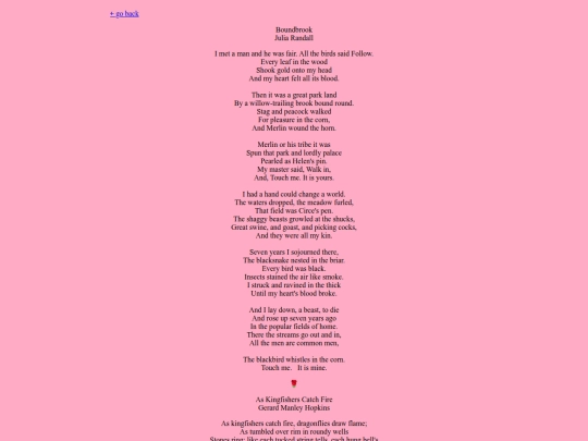 poems screenshot