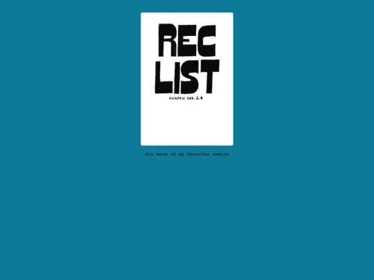 gallery/zines/rec_list_generic_2-0 screenshot