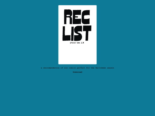 gallery/zines/rec_list_spooky_1-0 screenshot
