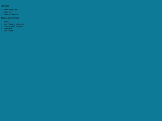 library/lists screenshot