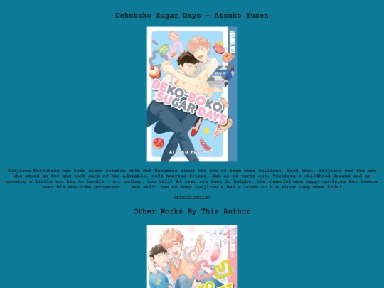 library/titles/dekoboko_sugar_days screenshot
