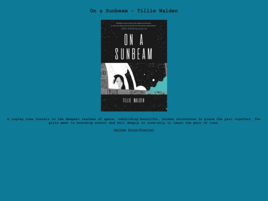 library/titles/on_a_sunbeam screenshot