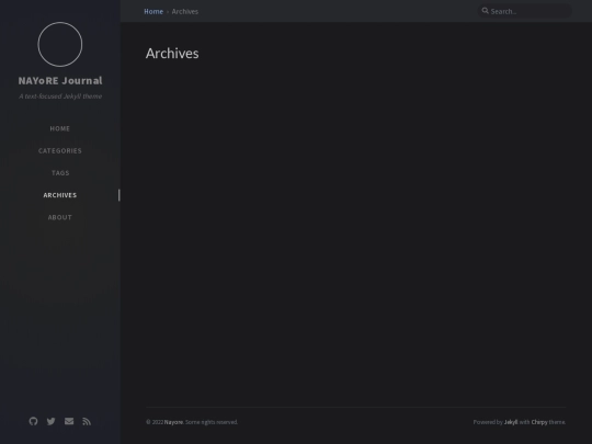 archives screenshot