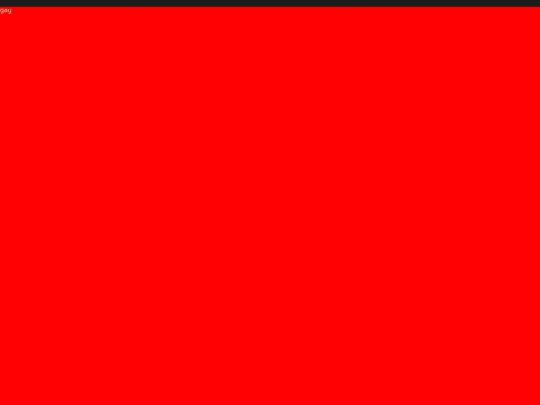 test screenshot