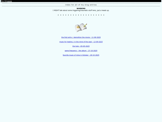 blog screenshot
