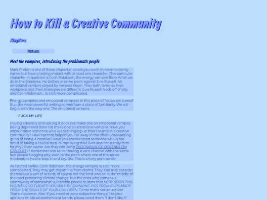 how-to-kill-a-community screenshot