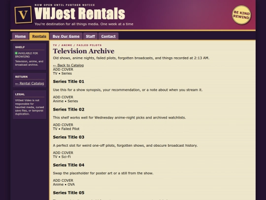 television screenshot