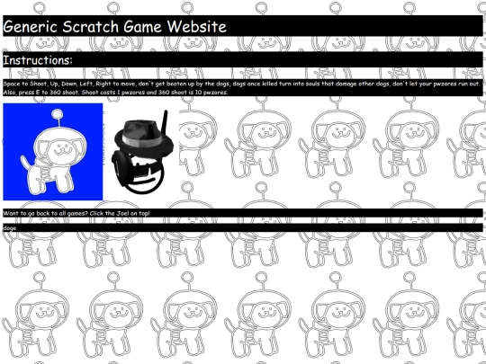 genericgamepage screenshot