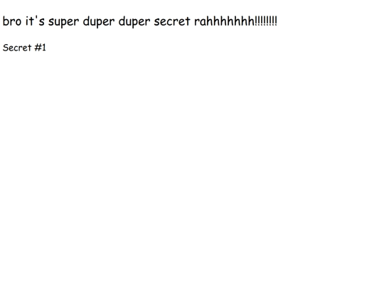 supersecretstuff screenshot