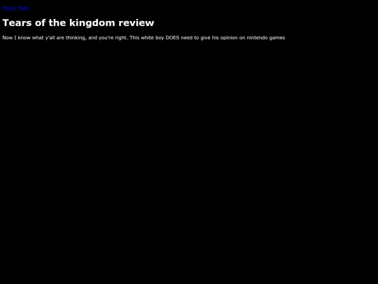 TearsOfTheKingdom screenshot