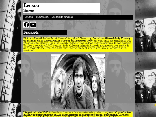 biografia screenshot