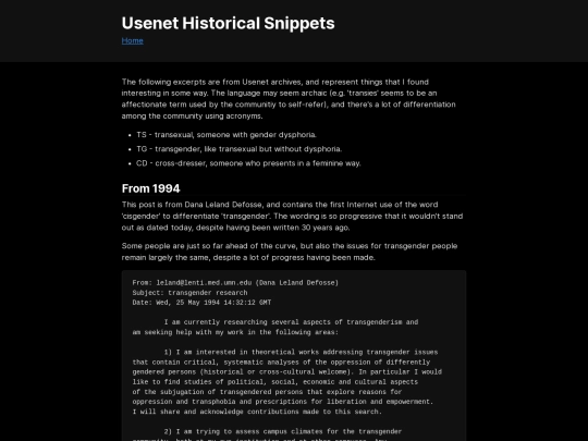 usenet_snippets screenshot