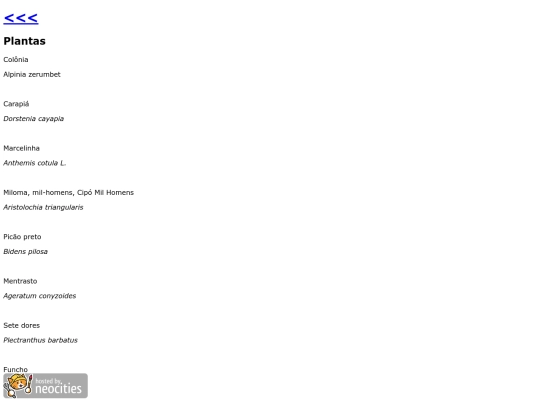 plantas screenshot