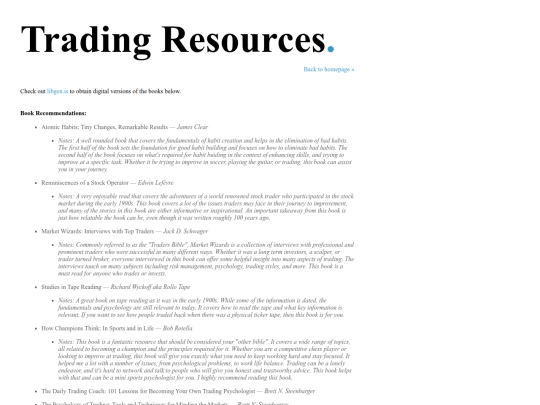 books screenshot