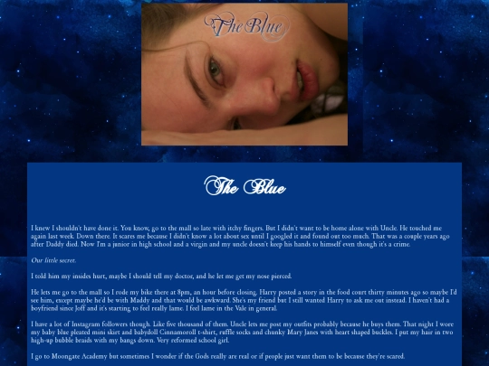 the/blue screenshot