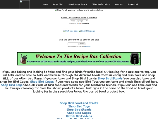 birdfood screenshot