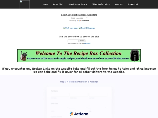 brokenlink screenshot