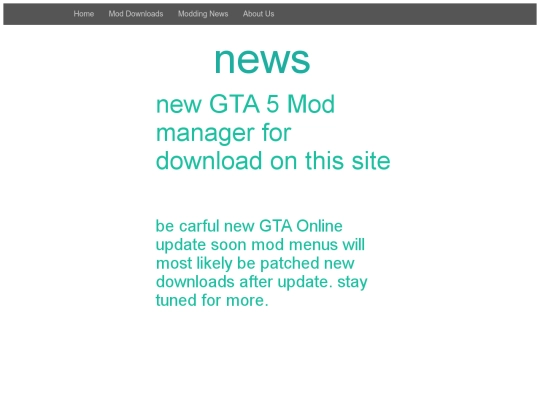 Modz/news screenshot