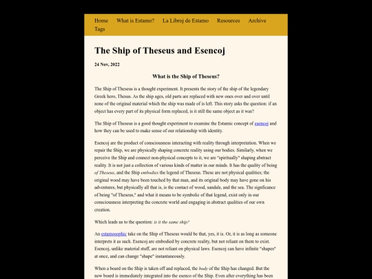 blog/posts/2022-11-24-The-Ship-of-Theseus-and-Esencoj screenshot