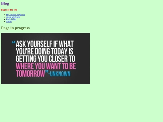 Advice screenshot