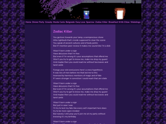 zodiac screenshot