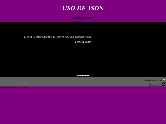 citasconjson screenshot