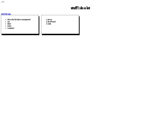 asignment two screenshot