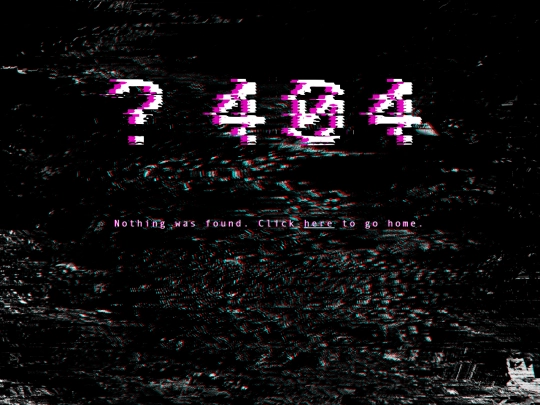 not_found screenshot