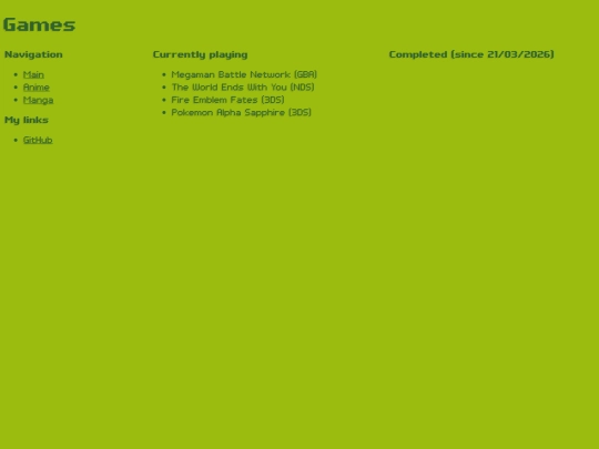 pages/games screenshot
