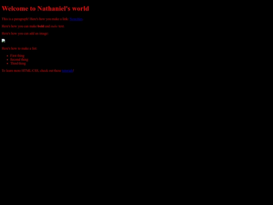 NathanielVest screenshot