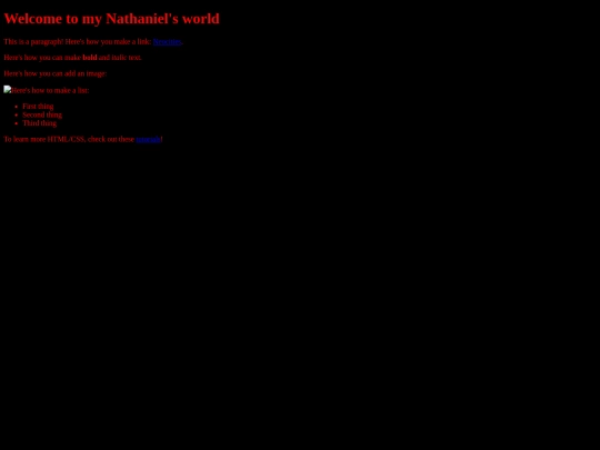 index screenshot