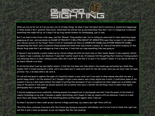 glendotest screenshot