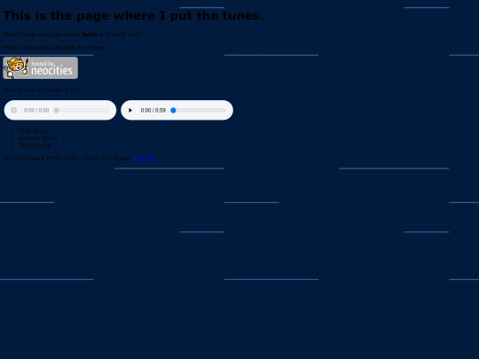 tunes screenshot