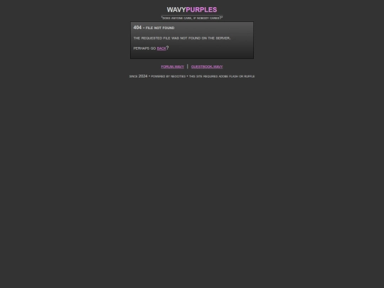 not_found screenshot