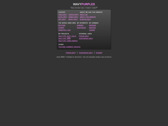 sitemap screenshot