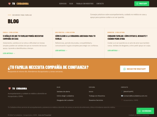 blog screenshot