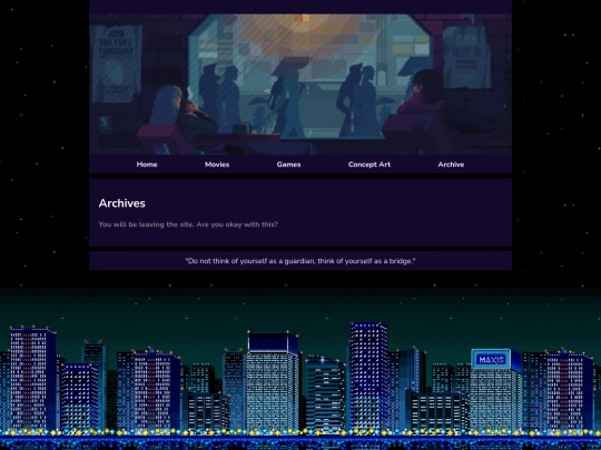 archive screenshot